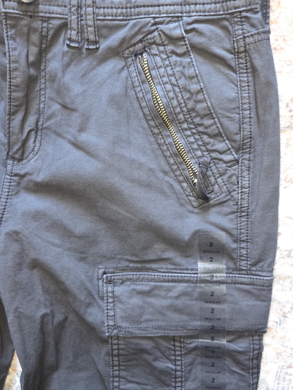 American Eagle NWT Cargo Utility Pants Size 2 - Picture 9 of 9